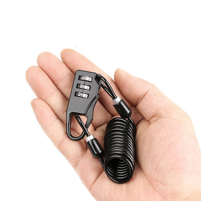 Motorcycle Helmet Cable Lock