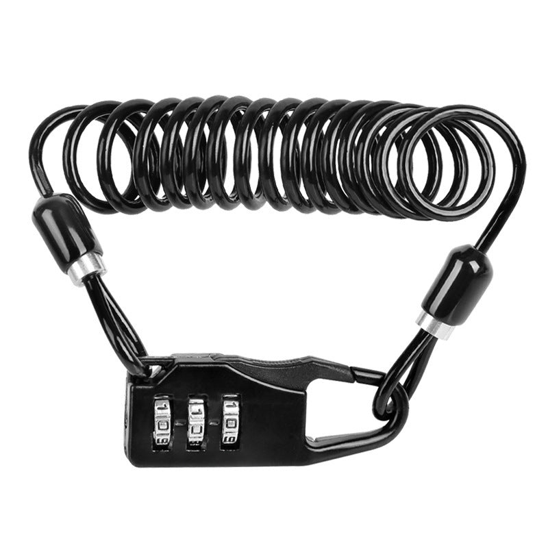 Motorcycle Helmet Cable Lock