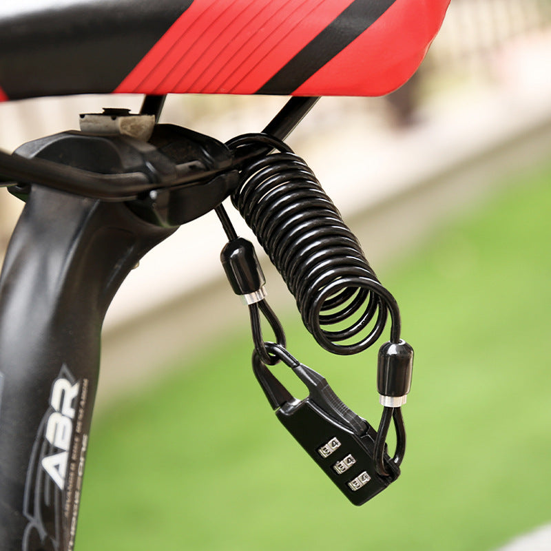Motorcycle Helmet Cable Lock